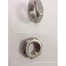 FACTORY DIRECT A2-035 STAINLESS STEEL HEX THIN NUT, HEX HEAD NUT